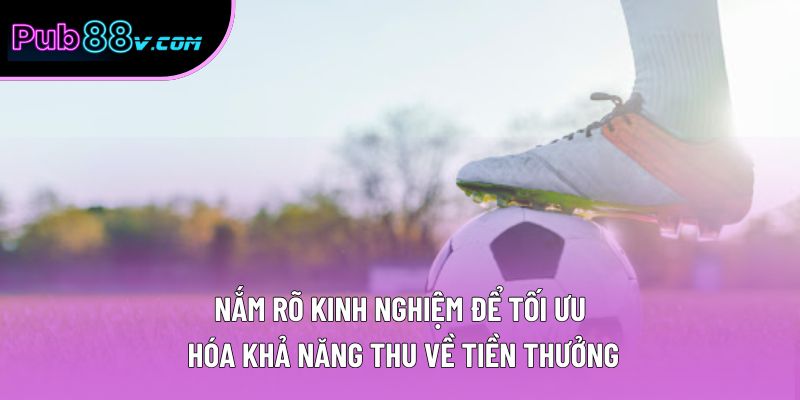 Nắm rõ kinh nghiệm để tối ưu hóa khả năng thu về tiền thưởng