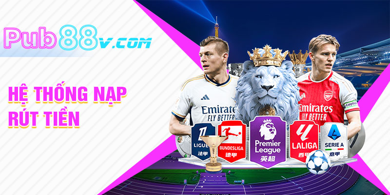 Hệ Thống Nạp Rút Tiền An Toàn Tại Pub88